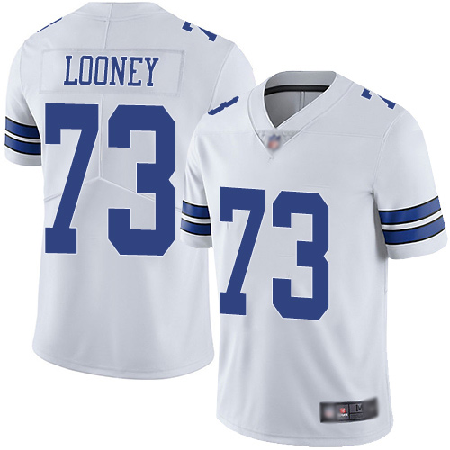 Men Dallas Cowboys Limited White Joe Looney Road 73 Vapor Untouchable NFL Jersey